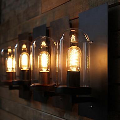 EdiLoft Retro Modern Industrial Wall Lamp, 14 x 6 Inch Iron Fixture