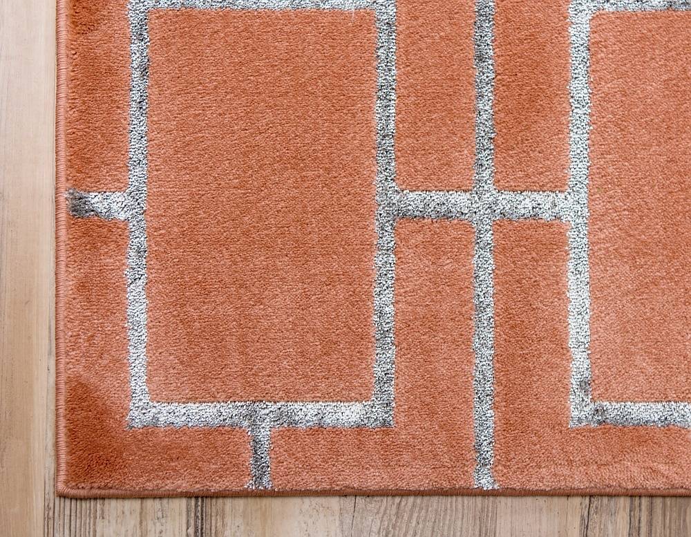 Tappeto di lusso Parker con motivo a cubi di Unique Loom