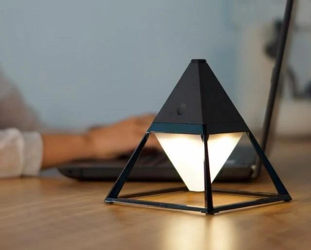 Pyramid Touch Activated Diamond Lamp for Indoor and Outdoor Use