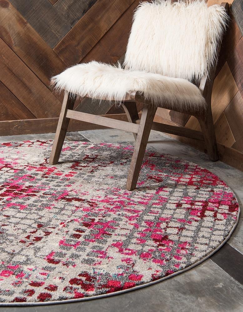 Franco Modern Circle Pattern Rug from Unique Loom
