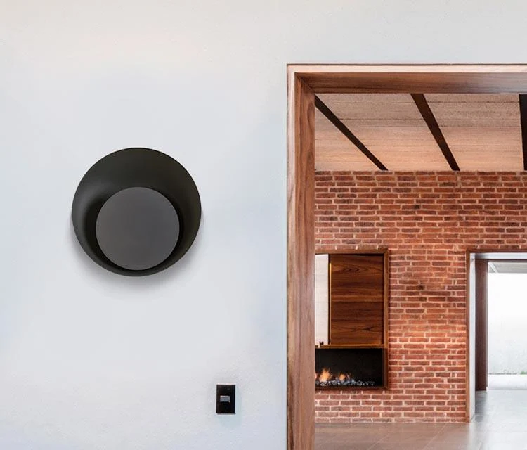 Lampa ścienna LED Grais Macaroon Moon z metalu i akrylu