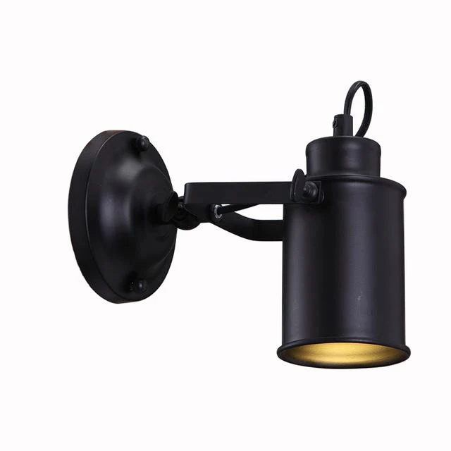 Mont Modern Industrial Adjustable Wall Lamp for Bedside