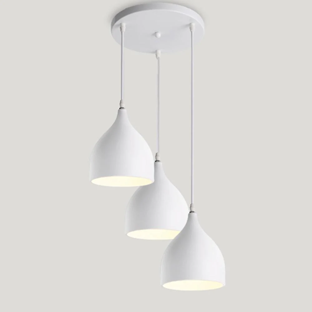 Moderne Scandinavische hanglamp in hoogwaardig ijzer voor gangen en keukens