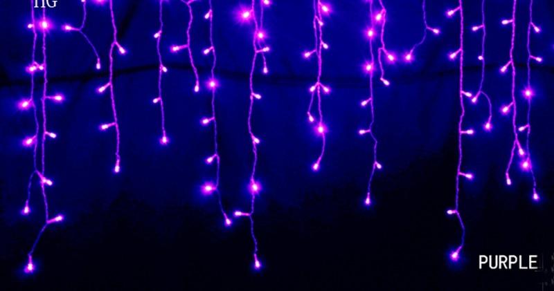 LED Outdoor Droop String Lights for Christmas Home Decor