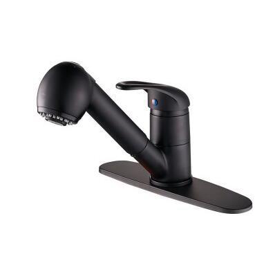 Torneira de Cozinha Monocomando com Bica Pull Out em Cobre para Bancada Ellis