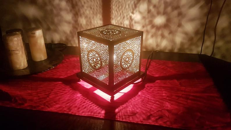 Shadowcast Moroccan Lanterns in Solid Brass, Range of Designs