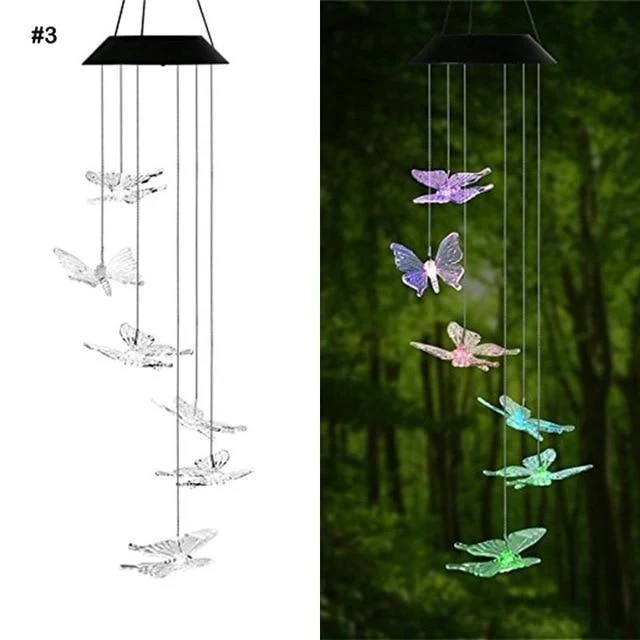 Wind Chime LED Lights for Balconies in a Range of Patterns