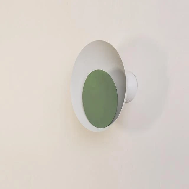 Lampa ścienna LED Grais Macaroon Moon z metalu i akrylu