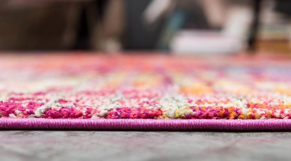 Franco modern matta med cirkelmönster av Unique Loom