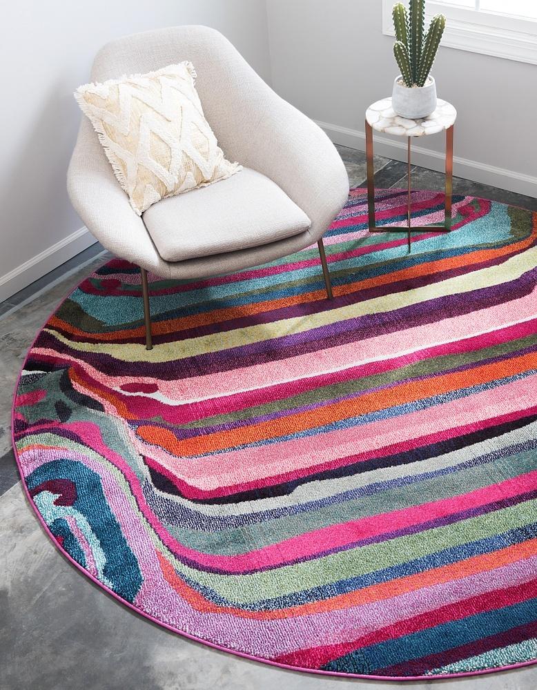 Mariano modern matta med flera färger av Unique Loom
