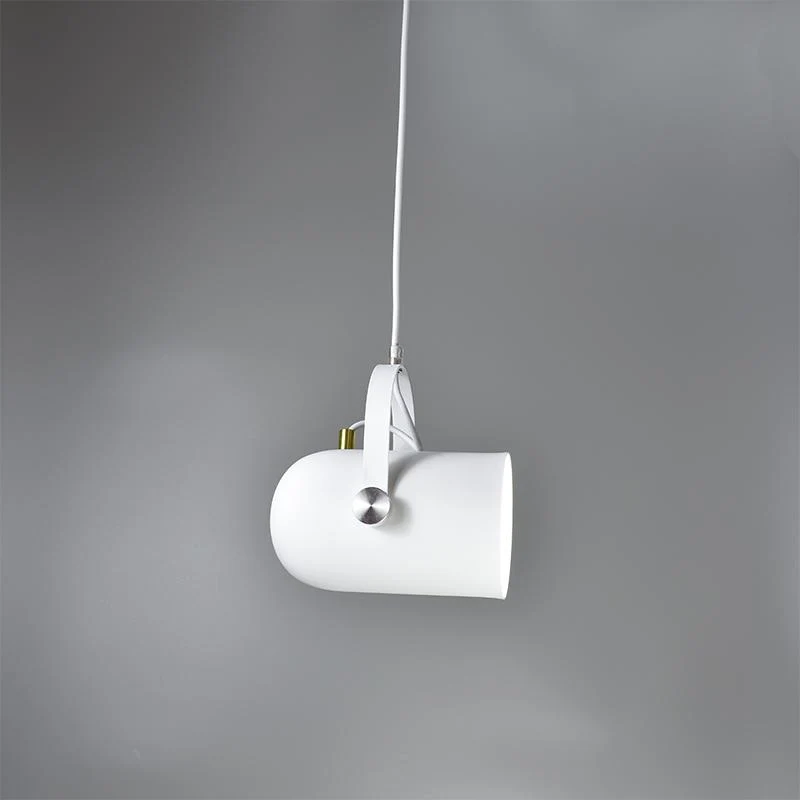 Nowoczesna skandynawska lampa wisząca ze stopu aluminium, regulowana linka