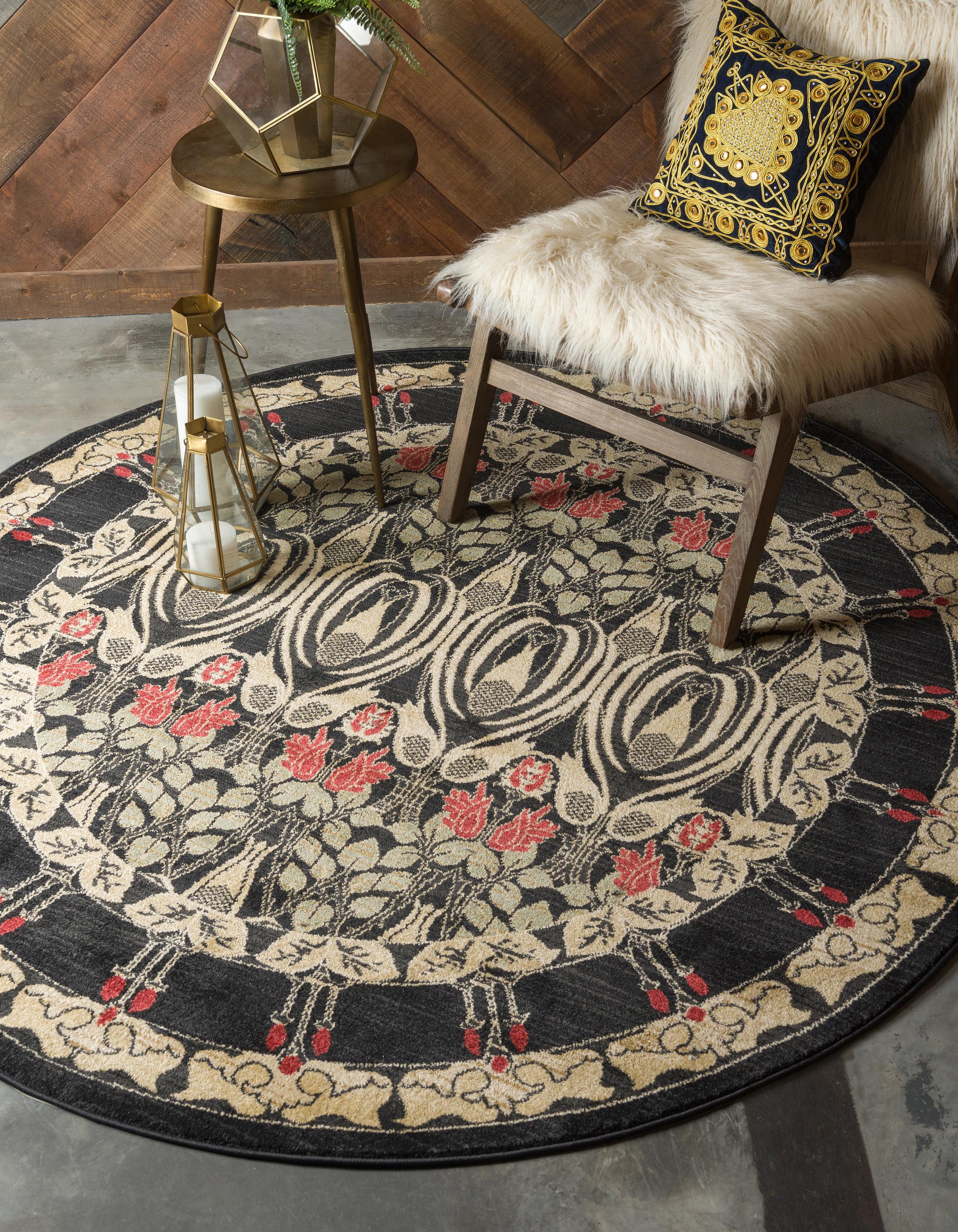 Pierre Modern European Art Deco Rug by Unique Loom