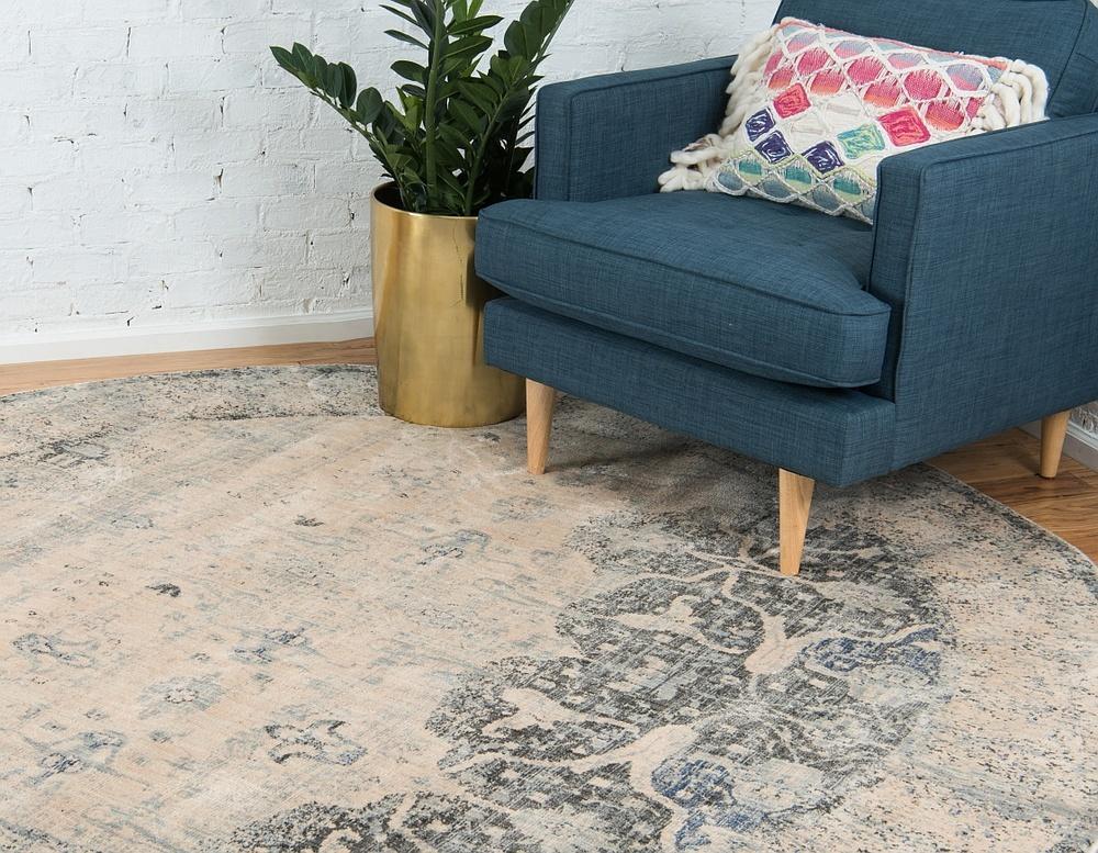 Damari Modern Area Rug with Simple Design from Unique Loom