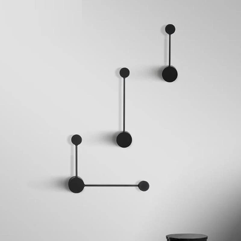 Cyrus – minimalistyczna okrągła lampa ścienna LED Art Deco