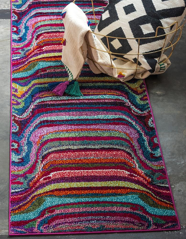 Mariano modern matta med flera färger av Unique Loom