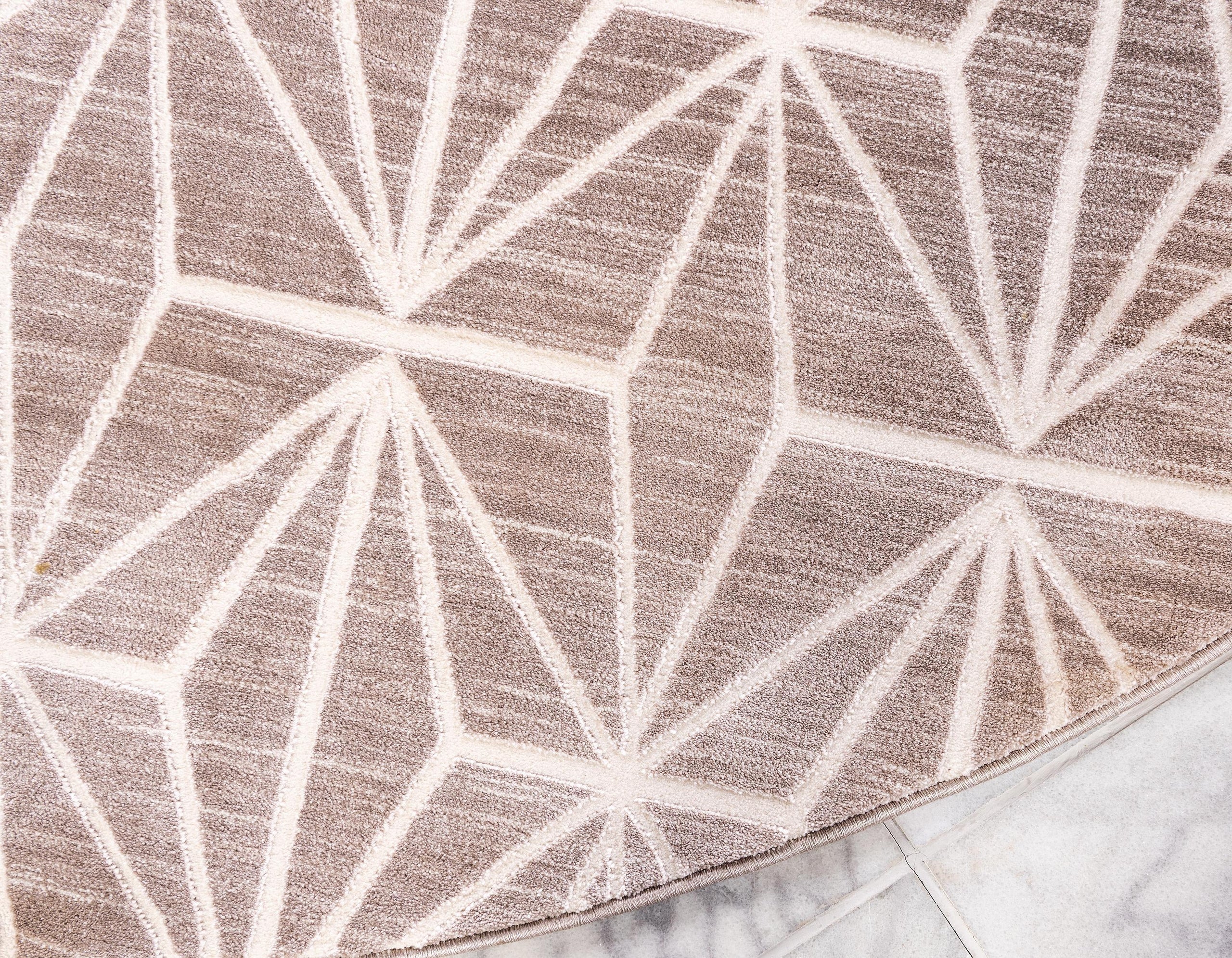 Aaro Geometric Modern Large Rug by Unique Loom