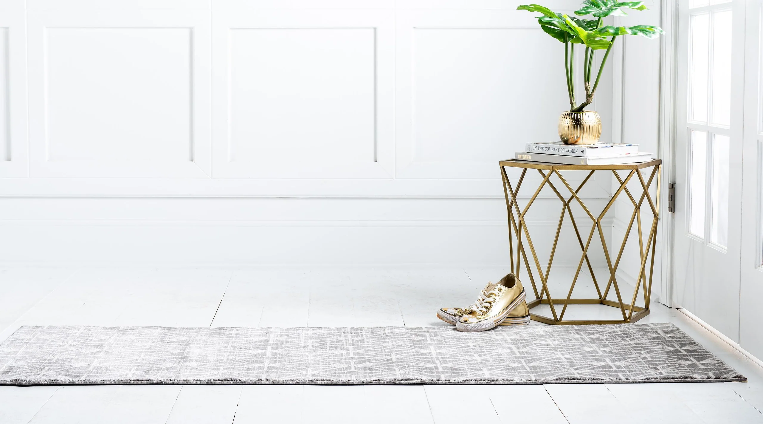Aaro Geometric Modern Large Rug by Unique Loom