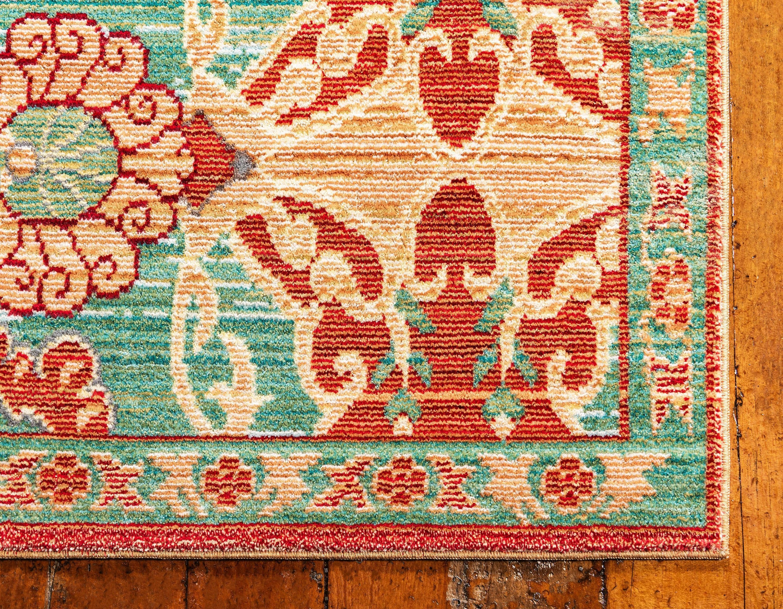 Kael Bold Pattern Area Rug by Unique Loom in Polypropylene
