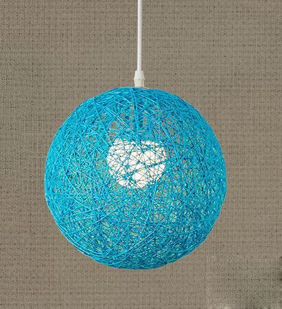 Hilde vintage flätad taklampa för ett varmare rum