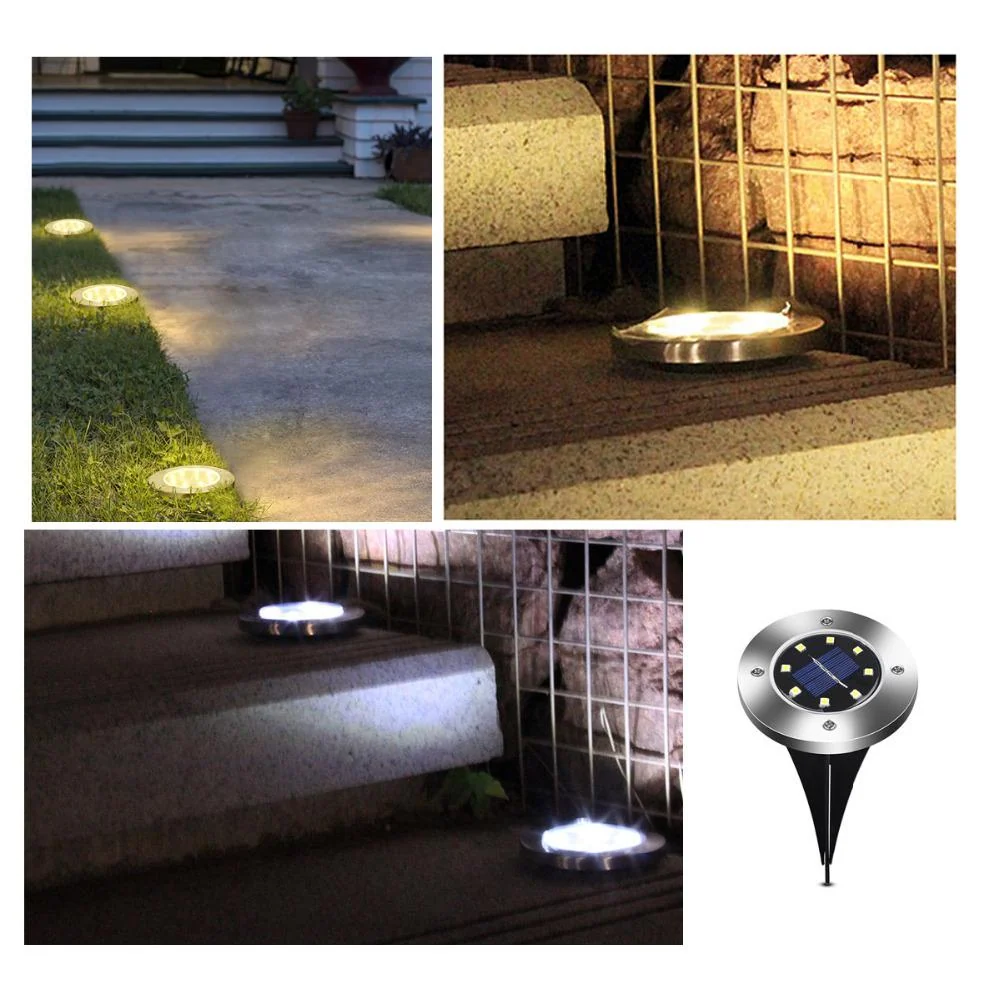 Callan solcellsdriven LED-trädgårdslampa med skymningssensor