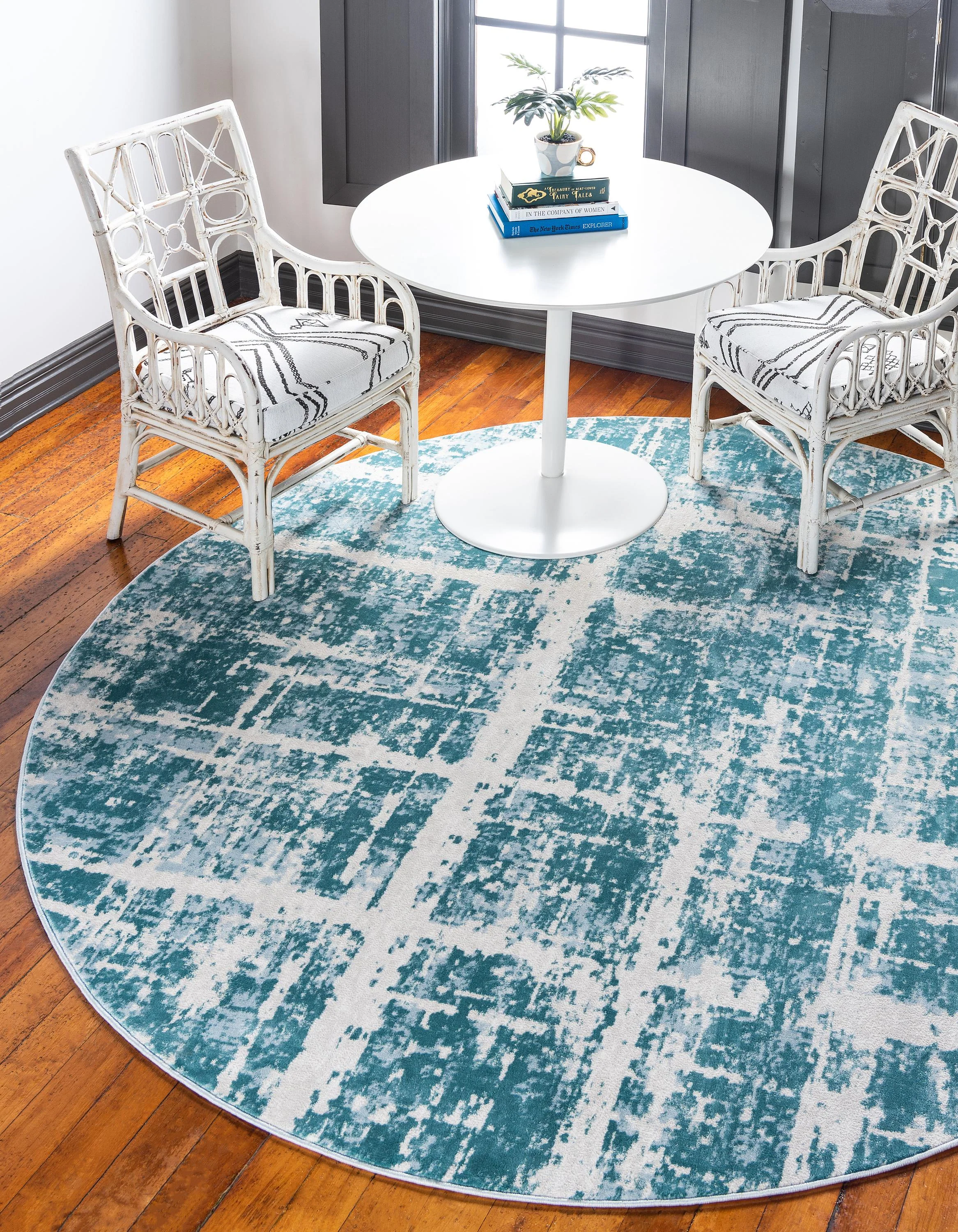 Anders Modern Faded Area Rug by Unique Loom