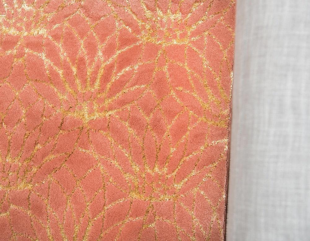 Ellison Lotus Flower Pattern Luxury Rug by Unique Loom