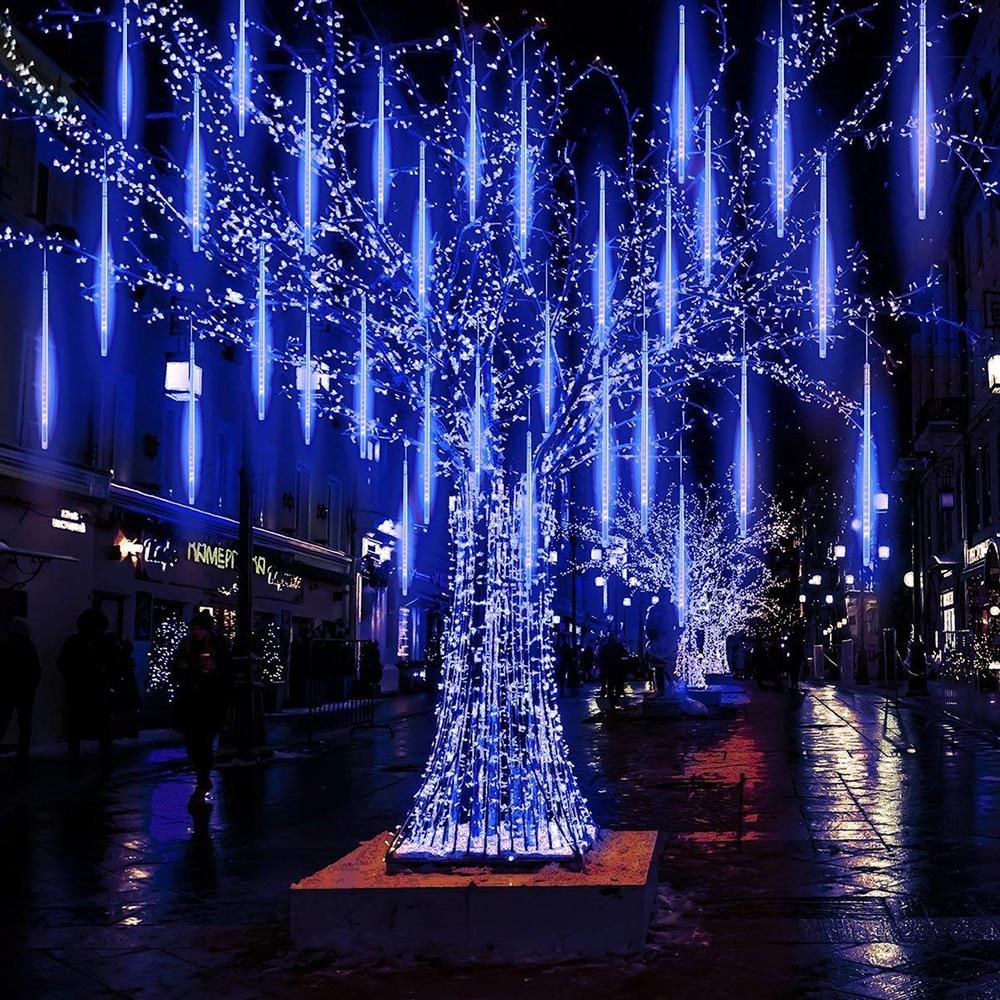 LED Icicle Lights for Winter Displays