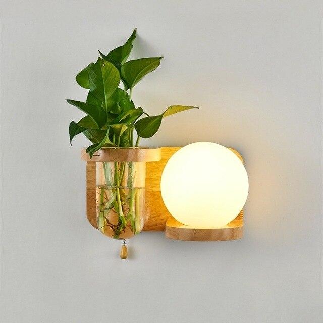 Lyla LED 燈花盆連木層架組合