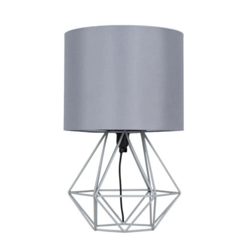 Duka Geometric Frame Lamp in Alloy Metal and Aluminum
