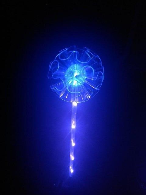 LED-blomsterlampor för trädgård i lilje-, lotus-, solros- och maskrosstil