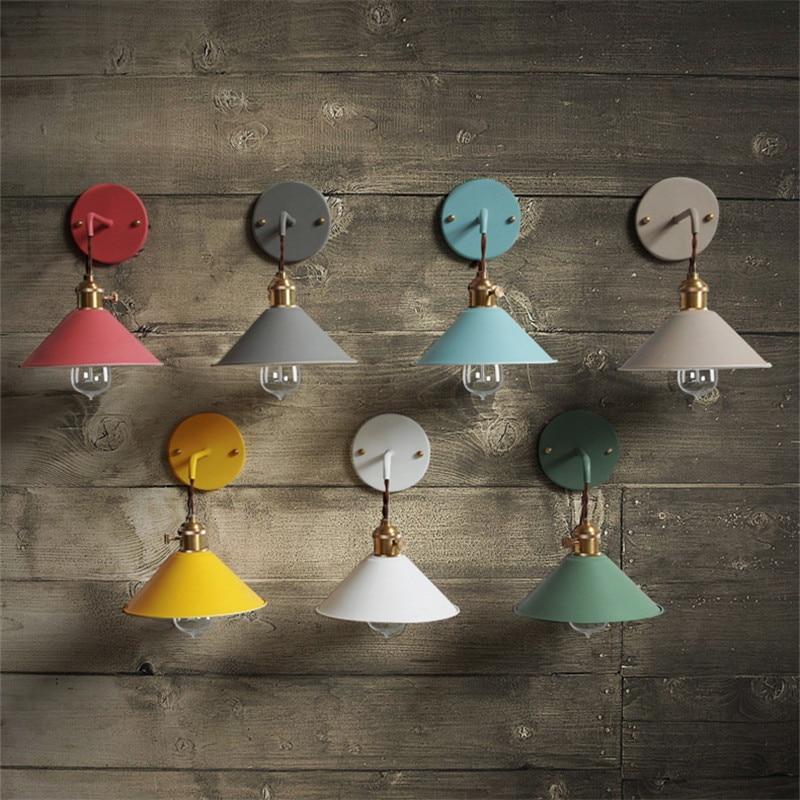 Linus - Aplique de Parede Vintage Galvanizado