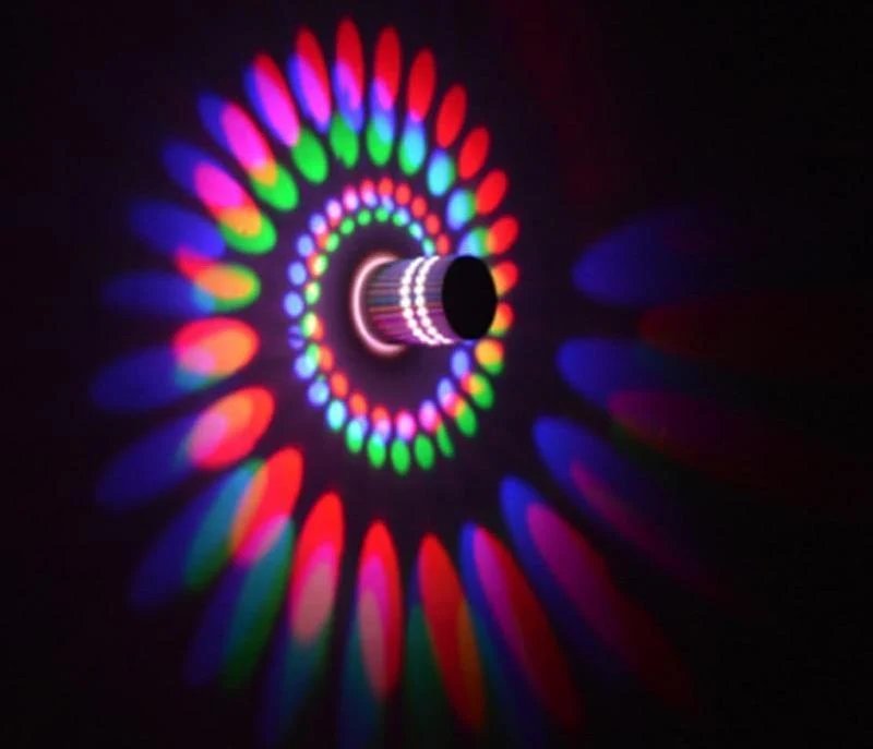 Modern Swirl LED Ceiling Light in Aluminum for Hallways and Bedrooms