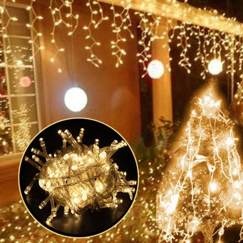 LED Outdoor Droop String Lights for Christmas Home Decor