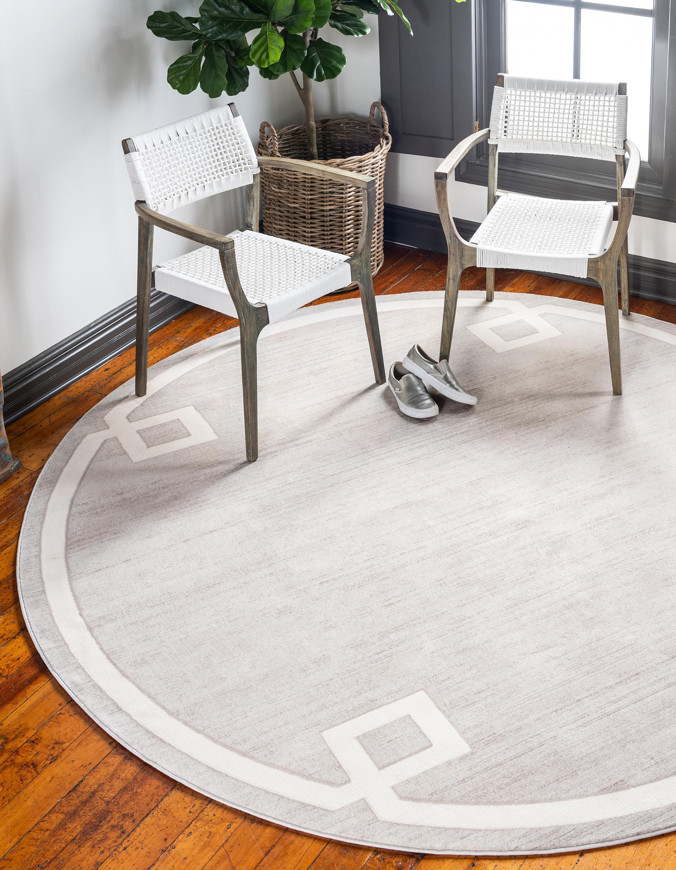 Dangelo Modern European Border Rug by Unique Loom