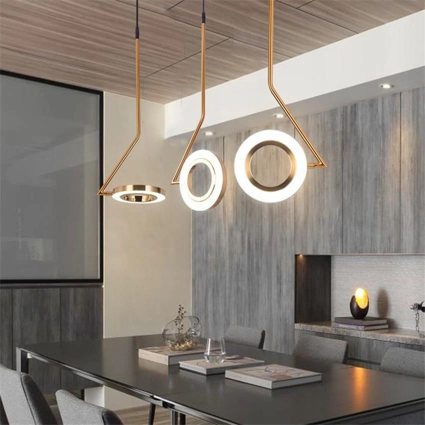 Tulia Modern Loft Hanging Light in Iron with Rotating Head