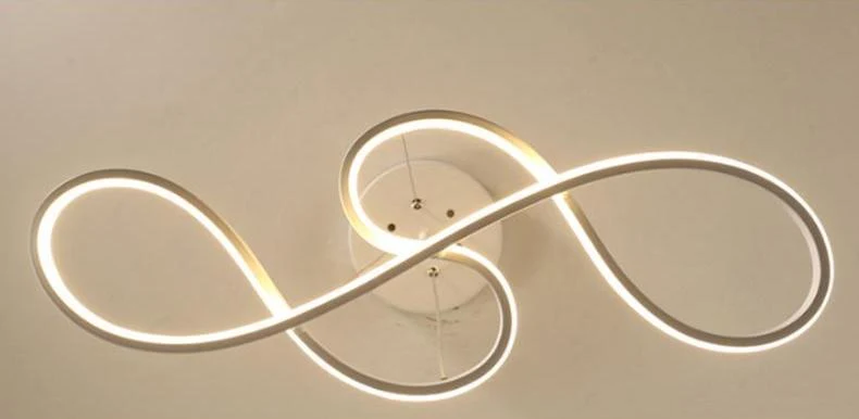 Nowoczesny żyrandol LED Infinity Chandelier – świetlna pętla