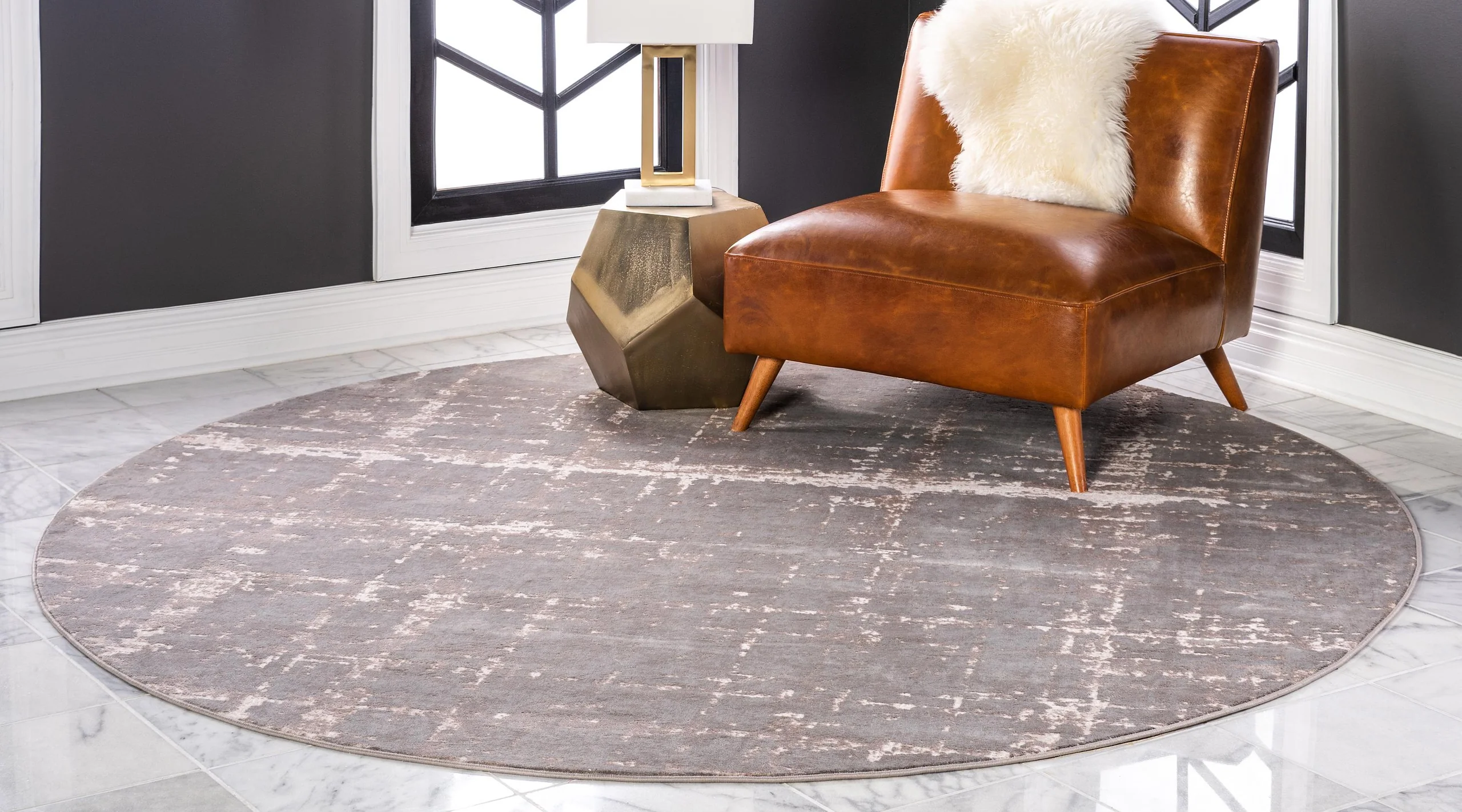 Anders Modern Faded Area Rug by Unique Loom