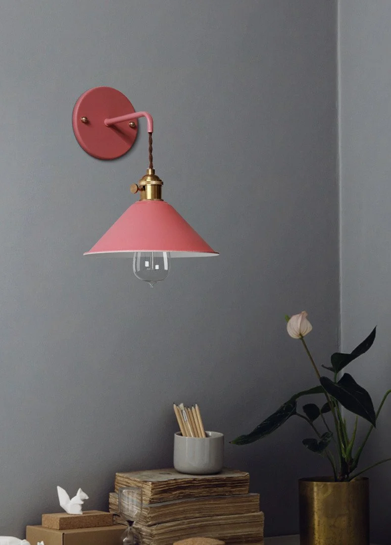 Linus - Aplique de Parede Vintage Galvanizado