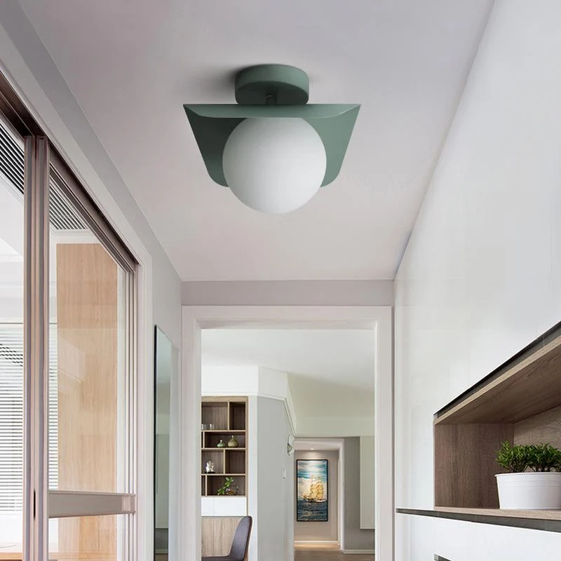 Arnold Modern Nordic Candy Wall Lamp in Iron and Acrylic