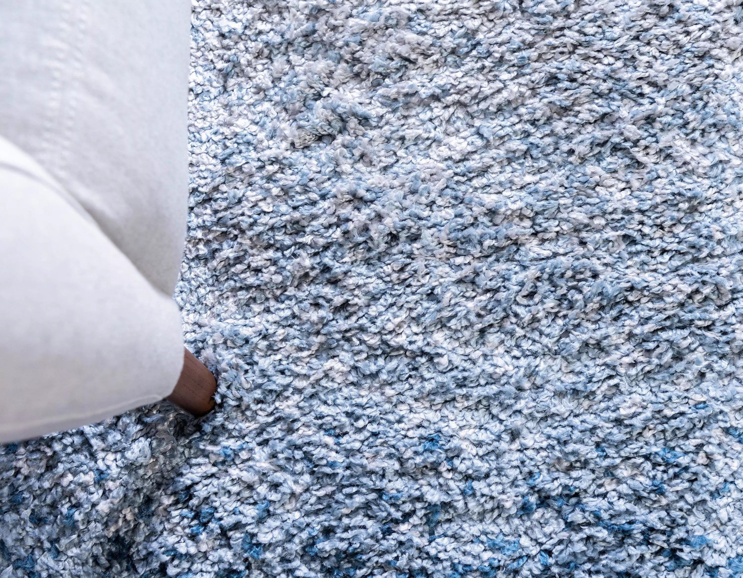 Decker Gradient Blend Shaggy Tæppe af Unique Loom til hyggelige rum