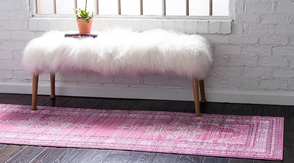 Valentin matta med snöflingemönster av Unique Loom