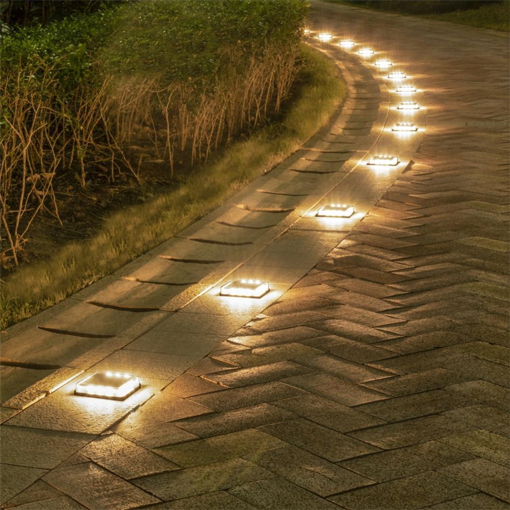 Calandra LED Solar Ground Embedded Light for Pathways and Pools