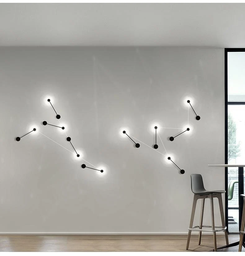 Cyrus – minimalistyczna okrągła lampa ścienna LED Art Deco