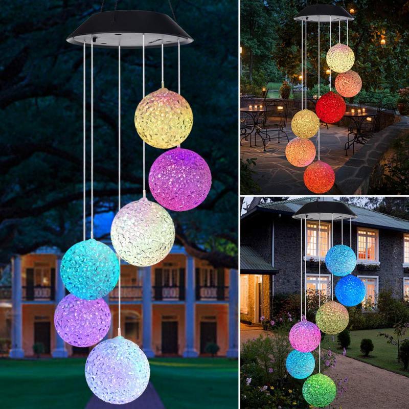 Wind Chime LED Lights for Balconies in a Range of Patterns