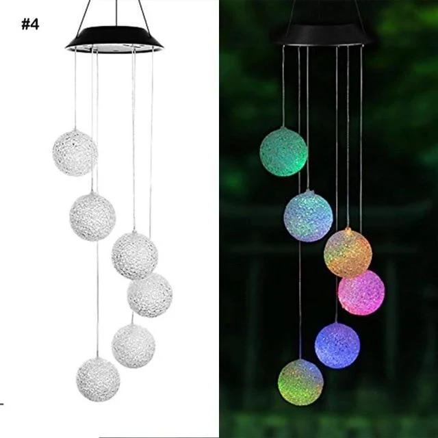 Wind Chime LED Lights for Balconies in a Range of Patterns