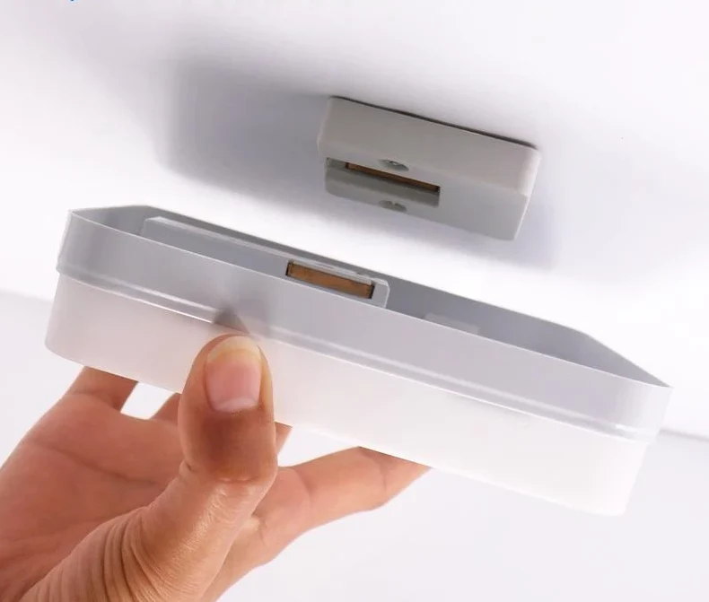 Lámpara de techo LED cuadrada Orla de PVC y ABS duraderos