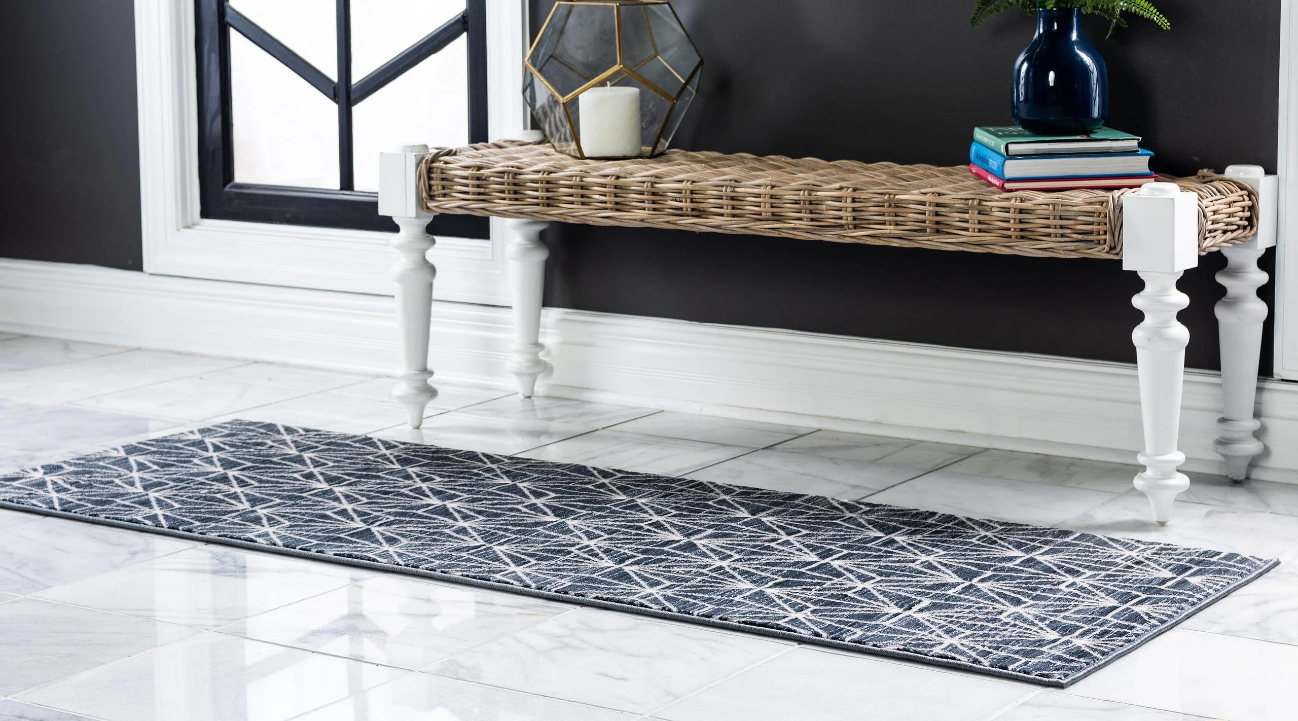 Aaro Geometric Modern Large Rug by Unique Loom