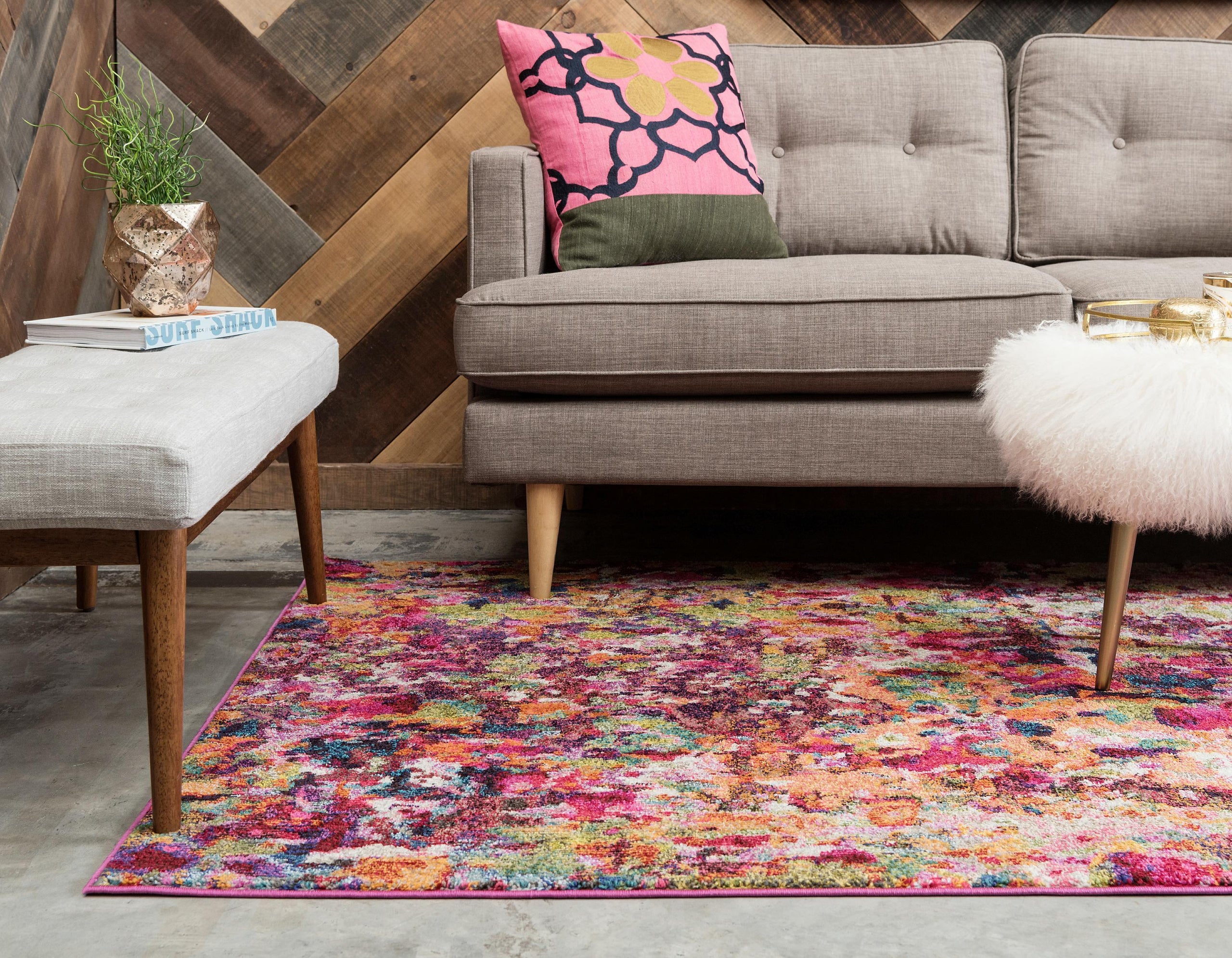 Cortez Art Deco Multi-Color Rug from Unique Loom