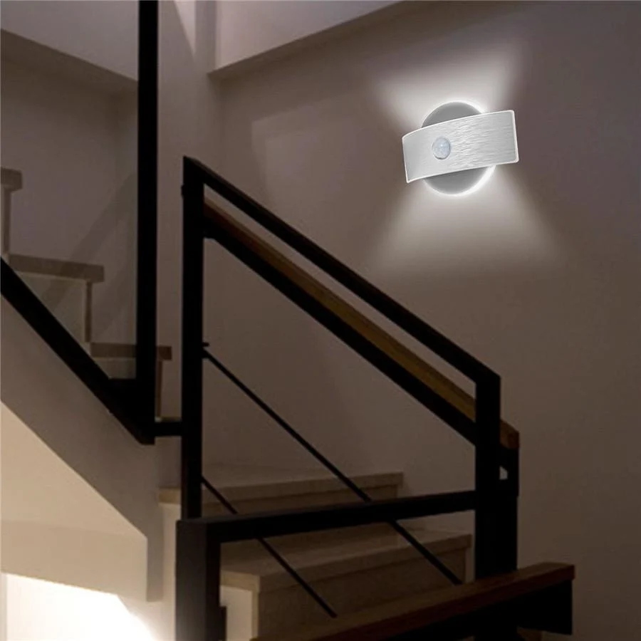 Zahara 感应壁灯，室内外可充电 LED 灯