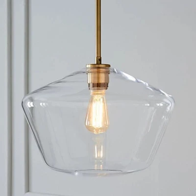 Meriall Ophængs Glas Pendellampe til Hjem, Studio og Restaurant Rum